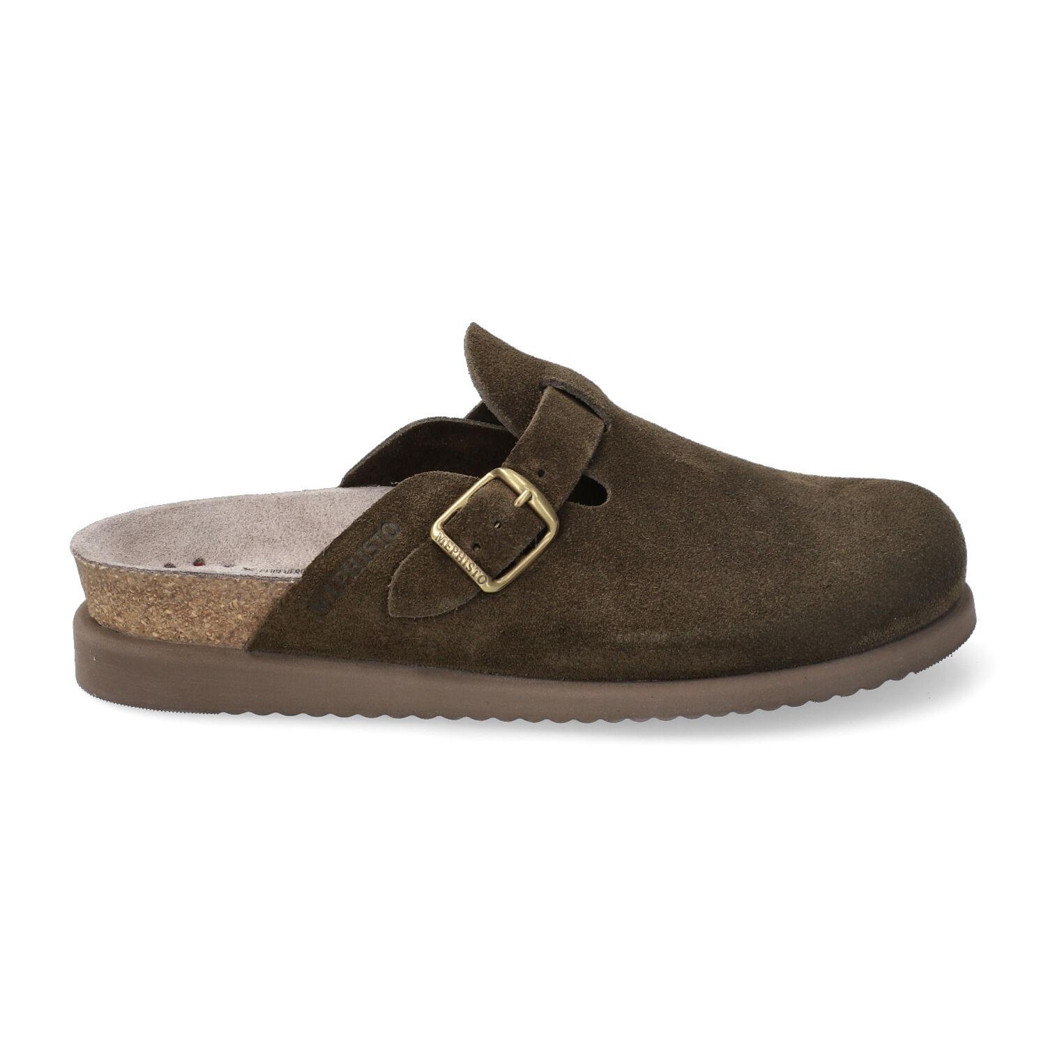mules femme modèle Halina vert moss - Mephisto